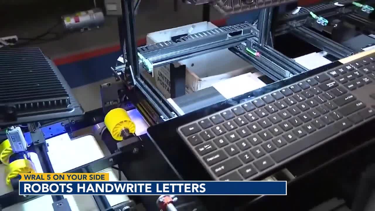 How letters use robotics to deliver personal touch