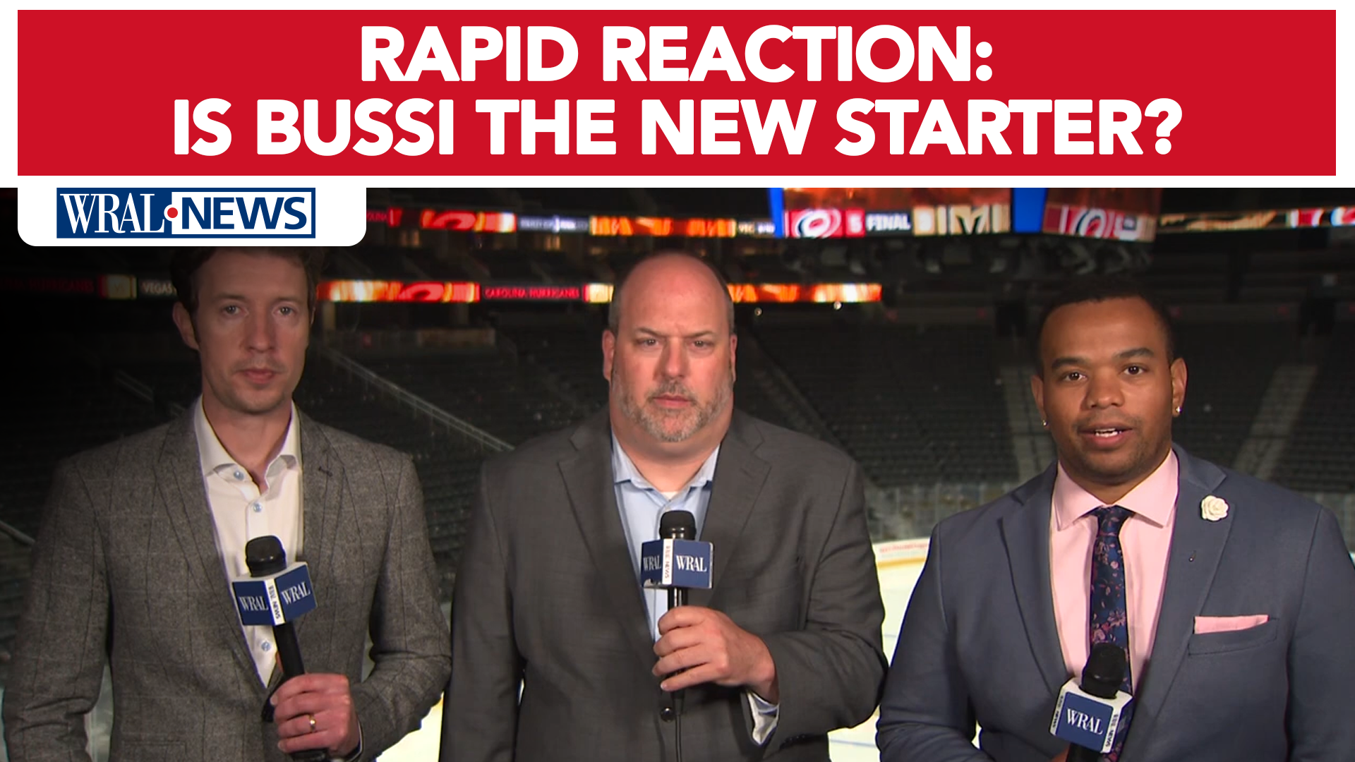 Rapid Reaction: Is Brandon Bussi the new starter moving forward? Canes tie the series with Vegas 2-2
