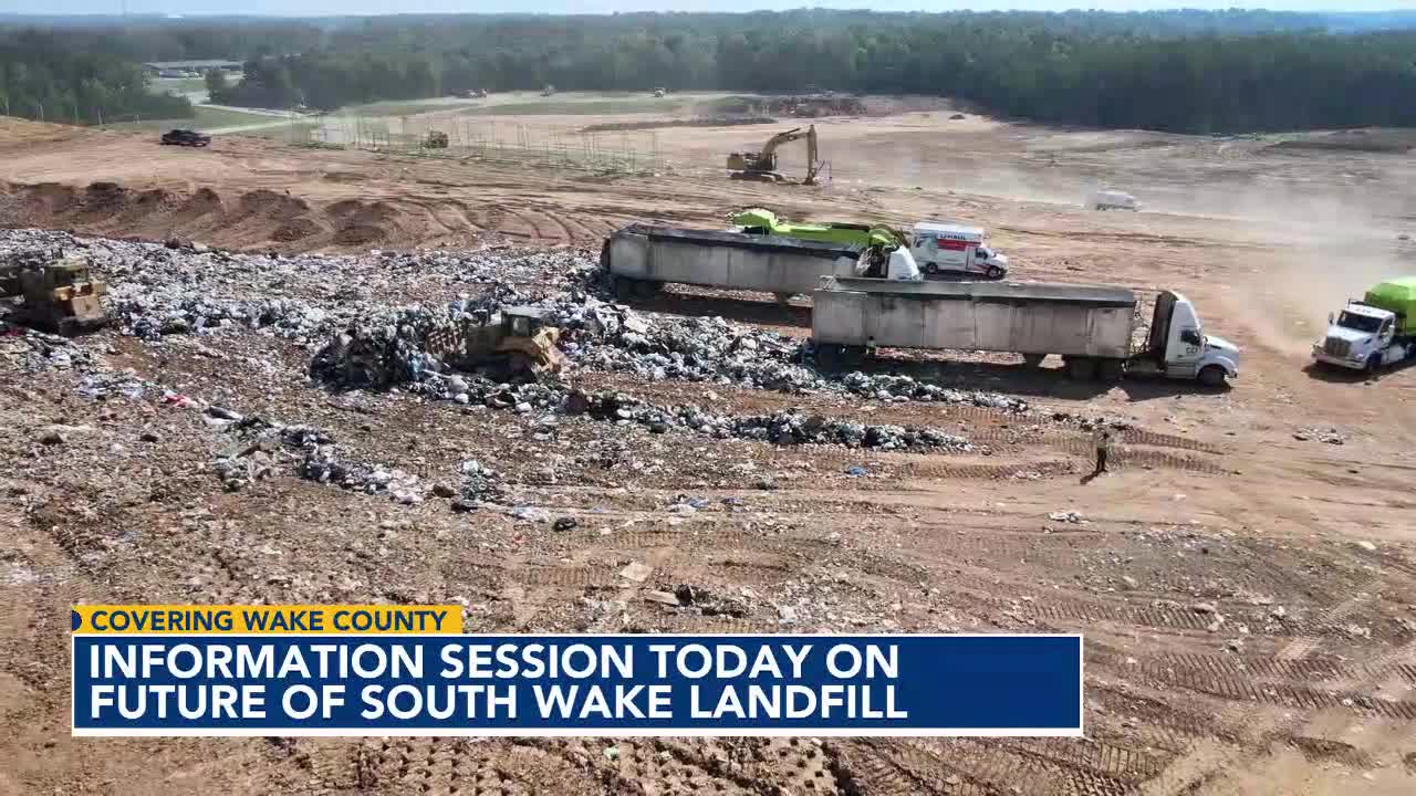 Neighbors say smell from South Wake Landfill, nearing capacity, is overwhelming