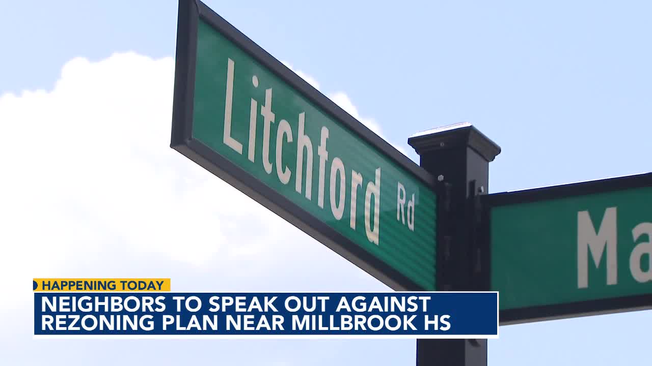 Raleigh to vote on rezoning Litchford Road near Millbrook High School
